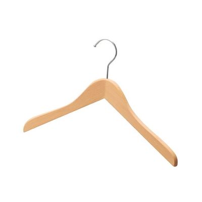 アズワン 木製 ハンガー 木地仕上 屈折型 W38cm 60本 63-5726-17 1セット(60本)（直送品）