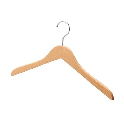 アズワン 木製 ハンガー 木地仕上 平型 W38cm 60本 63-5726-19 1セット(60本)（直送品）