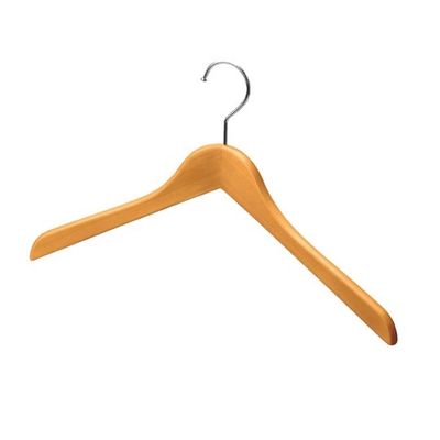 アズワン 木製 ハンガー ナチュラル 屈折型 W38cm 10本 63-5726-20 1セット(10本)（直送品）