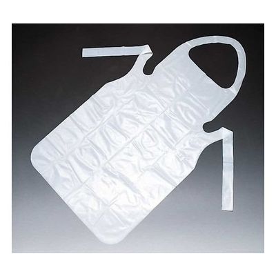 サンプラテック ディスポ胸前掛 Eー1 (10枚) 03057 1組(10枚) 64-3694-61（直送品）