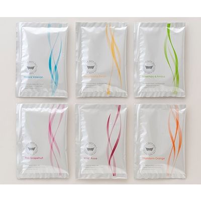 北陸化成 クリア・バスソルト30G 6種アソート 600入 64-4047-49 1ケース(600個)（直送品）