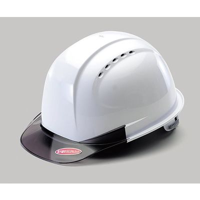 イチネンTASCO ヒサシ透明ヘルメット TA962AZ-1 1個 64-0830-09（直送品）