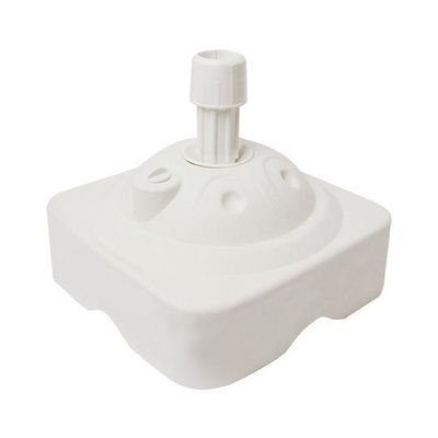 のぼり屋工房 ポール台 てんとー君 白 お買得10台セット 500 1セット(10個) 62-7067-28（直送品）