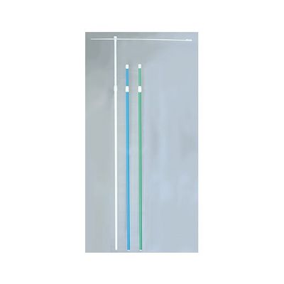 のぼり屋工房 3mコーティング加工ポール 緑 直径22mm 横棒850mmコーティング 957 1本 62-7067-53（直送品）