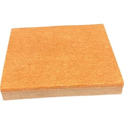 アイテック 光 フェルトパッド100mm×100mm×13mm粘着なし KFPDN-1010 1セット(5個) 352-9095（直送品）