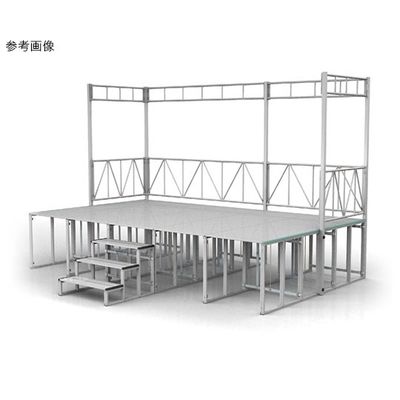 パックス工業 バックパネルステージH900 Dセット S-DS90WP 1セット 63-1217-65（直送品）