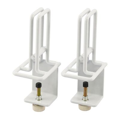 アズワン 飛沫防止パーテーション用 クランプ型ホルダー タテ 7-464-03 1セット(2個)（直送品）