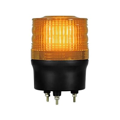 日惠製作所 LED回転灯Φ90 ニコトーチ・90(黄) DC12~24V ブザー付 VL09R-D24XY 1個 62-4927-18（直送品）