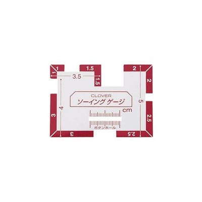 クロバー ソーイングゲージ 25321 1個 62-4079-34（直送品）