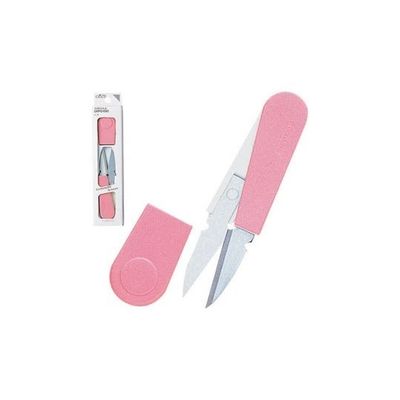クロバー 糸切はさみ 「キャポ」 100ピンク (10cm) 36391 1個 62-4083-27（直送品）
