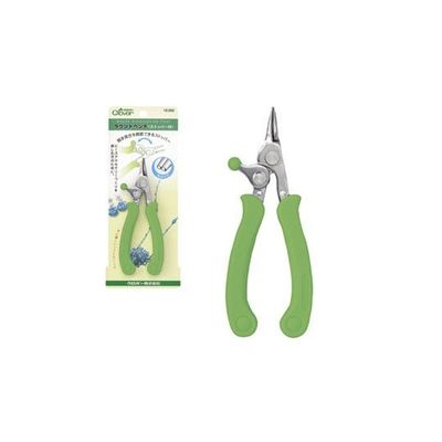 クロバー ラウンドペンチ (ストッパー付) 57252 1個 62-4088-16（直送品）