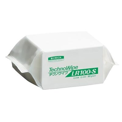 日本製紙クレシア テクノワイプ LR100ーS 100枚×30パック入 63405 1ケース(3000枚) 67-2520-32（直送品）