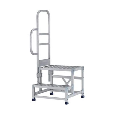 アルインコ 作業台 金具SUS仕様片側手すり付き CMT256DST 1台 62-8867-59（直送品）