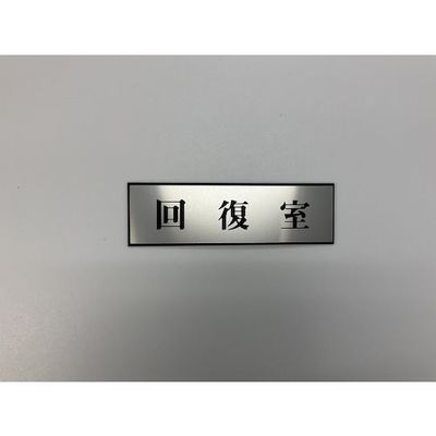 光 サインプレート 回復室 PL110-186 1セット(5枚) 359-4978（直送品）