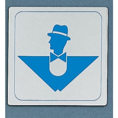 光 サインプレート 逆三男 KS1114-7 1枚 359-6534（直送品）