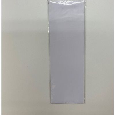 光 サインプレート 白 無地板 HI280-N 1セット(10枚) 346-8132（直送品）