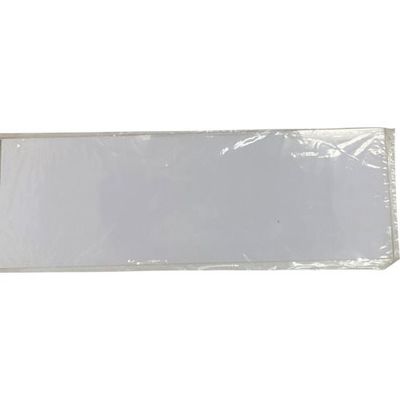 光 サインプレート 白 無地板 テープ付 HI350-T 1セット(10枚) 359-9616（直送品）