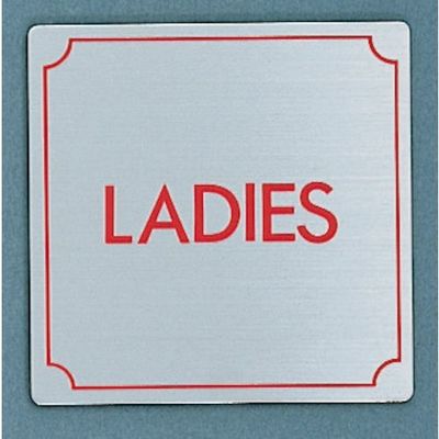 光 サインプレート LADIES FS1113-2 1枚 359-1750（直送品）