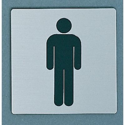 光 サインプレート 標準 男マーク FS1113-9 1枚 359-9651（直送品）