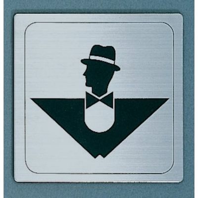 光 サインプレート 逆三男 FS1113-7 1枚 359-6550（直送品）