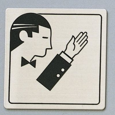 光 サインプレート モダンボーイ FS893-25 1枚 347-1286（直送品）