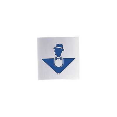 光 サインプレート 男 ブルー RA1117-3 1枚 360-2860（直送品）