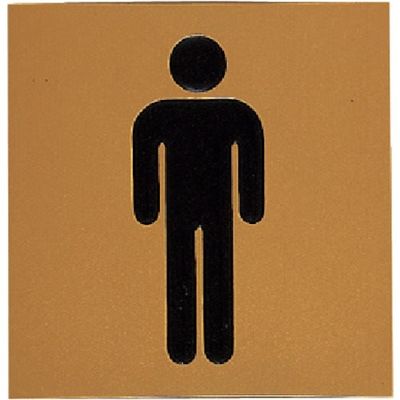 光 サインプレート 男 RA1118-3 1枚 360-1276（直送品）