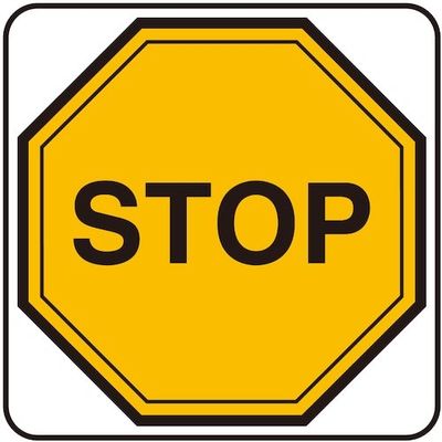 光 サインプレート 止まれ S1111-27 1セット(5枚) 360-2801（直送品）