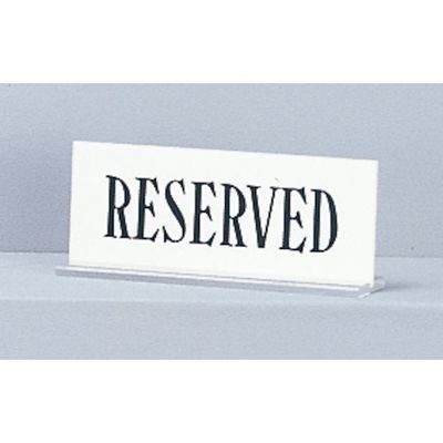光 サインプレート RESERVED UP715-4 1セット(5個) 346-9717（直送品）