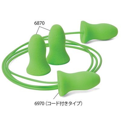 モルデックスジャパン メテオ使い捨て耳せん(コード付き) ひょうたん型 2000組入 6970 1箱(2000組) 62-8553-47（直送品）