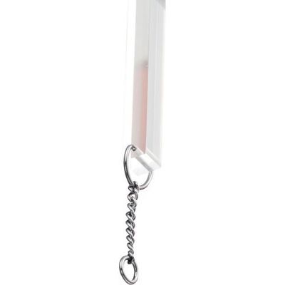 光 キーホルダー 透明 KY428A-1 1セット(5個) 353-1883（直送品）