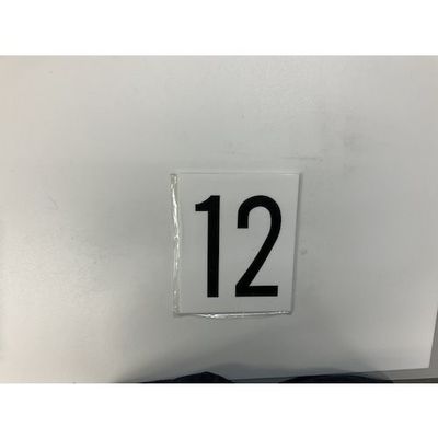 光 サインプレート 12 UP1500-12 1枚 346-9763（直送品）