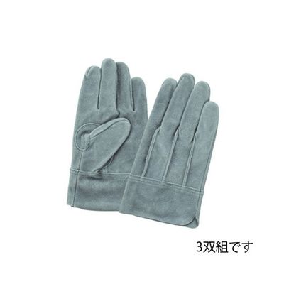 富士グローブ オイル背縫い 3双組3ー66 LL 1セット(3双) 62-3954-37（直送品）