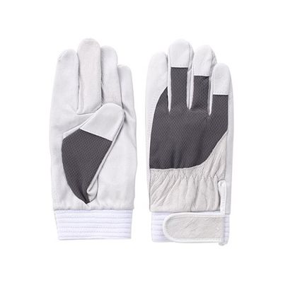 富士グローブ アスリート Fー505 豚皮 LL グレー 1個 62-3954-56（直送品）