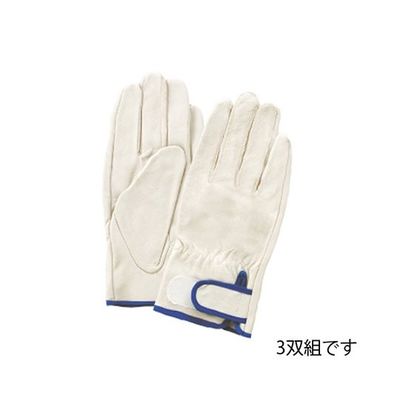 富士グローブ 豚皮アテ無 3双組3ー232 LL 1セット(3双) 62-3954-83（直送品）