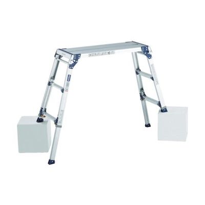 アルインコ 足場台 天板高さ0.72~1.02m 最大使用質量100kg PXGE-710FX 1台 62-8994-18（直送品）