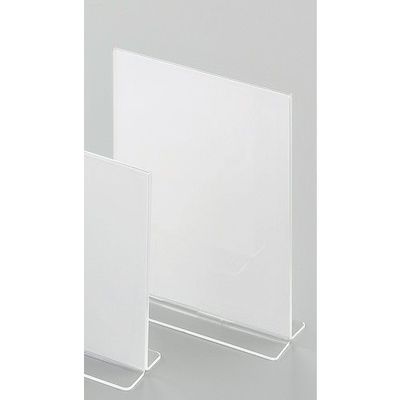 光 T型メニュー立て T-5 1セット(10個) 352-7508（直送品）