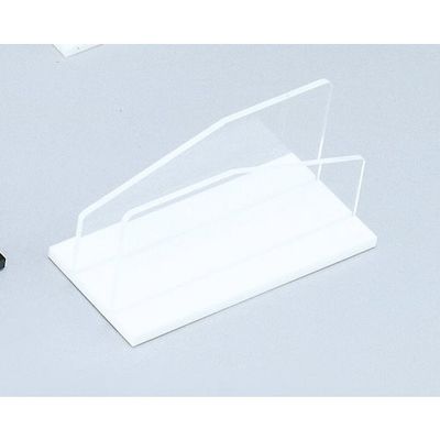 光 メニュー立て 白 NA214-2 1セット(4個) 352-7481（直送品）