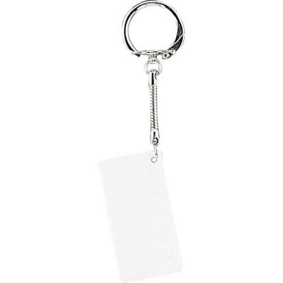 光 キーホルダー 白 KY255-8 1セット(20個) 352-9009（直送品）