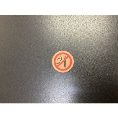 光 サインプレート 禁煙 WMS57-4 1セット(5枚) 360-2878（直送品）