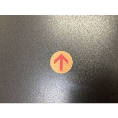 光 サインプレート 矢印 WMS57-7 1セット(5枚) 360-2807（直送品）