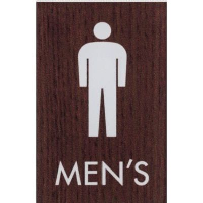 光 サインプレート MEN’S WMS68-4 1セット(5枚) 360-1211（直送品）