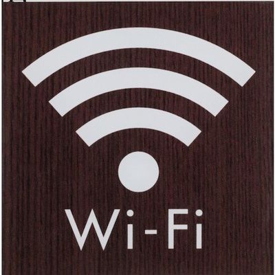 光 サインプレート WiーFi WMS1008-6 1セット(5枚) 360-2815（直送品）