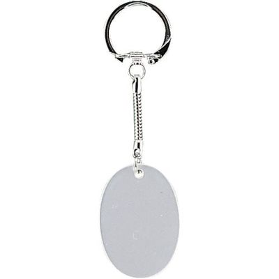 光 キーホルダー シルバー KY345-4 1セット(20個) 353-2395（直送品）