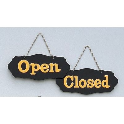 光 サインプレート OpenーClosed シャインオレンジ UA3011-1 1個 359-8049（直送品）