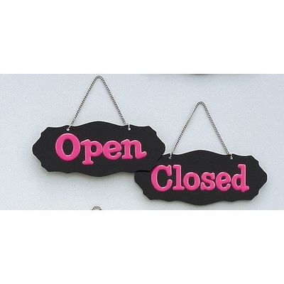 光 サインプレート OpenーClosed シャインピンク UA3011-2 1個 347-1249（直送品）