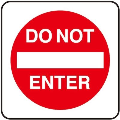 光 サインプレート 立入禁止 S1111-17 1セット(5枚) 360-1233（直送品）