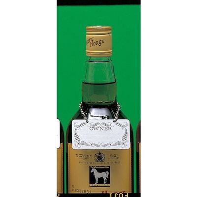 光 ボトル札 シルバー B117S-9 1セット(20個) 353-2389（直送品）