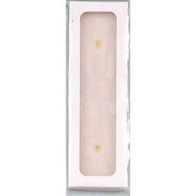 光 サインプレート SP123 白 SP123A 1セット(5個) 346-9755（直送品）