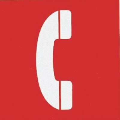 光 サインプレート 公衆電話 ES1620-8 1枚 360-2793（直送品）